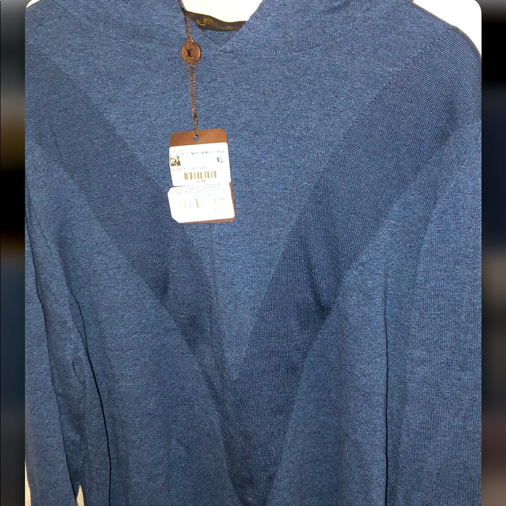 Louis Vuitton Cobalt Blue Hoodie